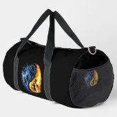 Yin Yang Wing Chun Kung Fu "Customizable" Duffle Bag (Rechte Ecke)