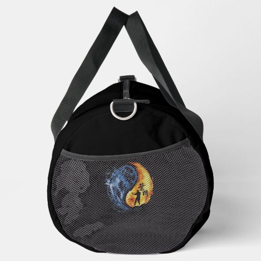 Yin Yang Wing Chun Kung Fu "Customizable" Duffle Bag (Rechts)
