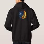 Yin Yang - Wing Chun "Kung Fu" IP Man Linage Hoodie (Rückseite)