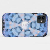 Yin Yang Winter Star Art individualisiert Case-Mate iPhone Hülle (Rückseite (Horizontal))