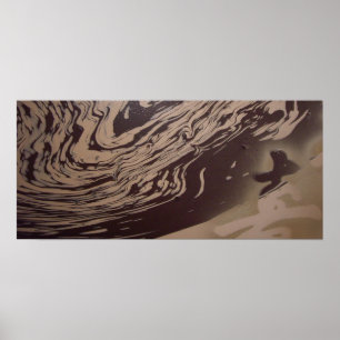 "Yin Yang Wirbel" Poster