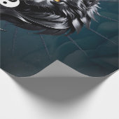 Yin Yang Wolves. Geschenkpapier (Ecke)