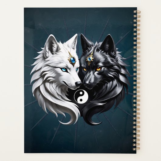 Yin Yang Wolves. Planer (Rückseite)