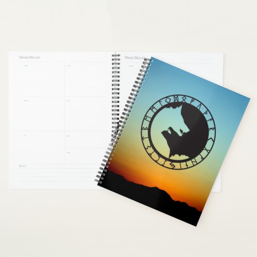 Yin & Yang Wolves Planner Planer (Anzeige)
