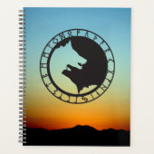 Yin & Yang Wolves Planner Planer (Vorderseite)