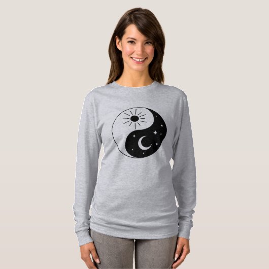 Yin-Yang - Women's Long Sleeve T - Shirt (Vorne ganz)
