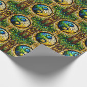 Yin Yang Wrapping Paper Geschenkpapier (Ecke)