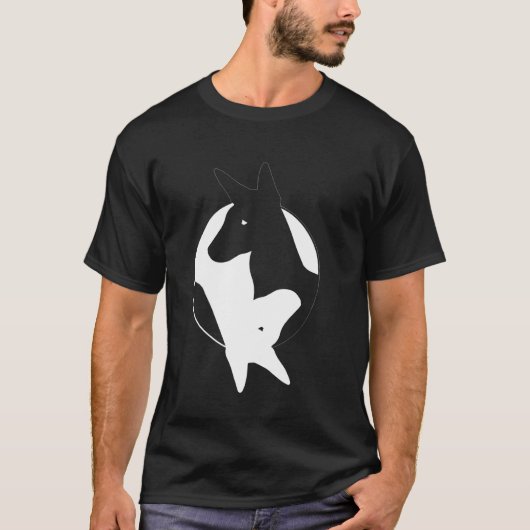 Yin Yang Xolo Funny Xoloitzcuintli Symbol Zen Medi T-Shirt (Vorderseite)