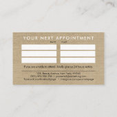 Yin Yang Yang-Symbol-Ernennung Visitenkarte (Rückseite)