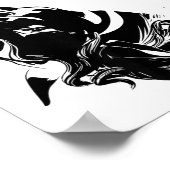 Yin-yang Year Of The Horse 2026 Happy Chinese New  Poster (Ecke)