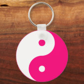 Yin Yang Ying Taoismus Sign Chinesisch Taijitu Pin Schlüsselanhänger (Vorderseite)