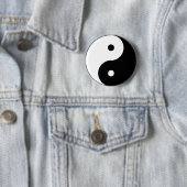 Yin Yang Ying Taoismus-Zeichen-Chinese Taijitu Button (Beispiel)