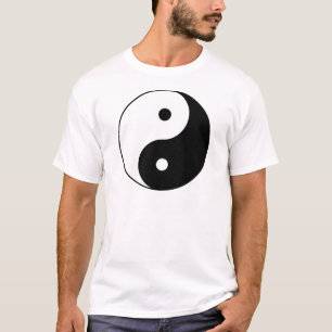 Yin Yang Ying Taoismus-Zeichen-Chinese Taijitu T-Shirt