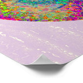 YIN YANG YinYang Chinesisches Lebensbilanz-Symbol Poster (Ecke)