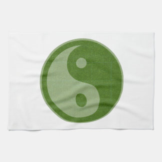 YIN YANG YINYANG GRÜN HANDTUCH