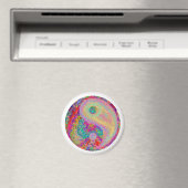 Yin Yang - YinYang von Naveen Joshi Magnet (In Situ (Geschirrspüler))