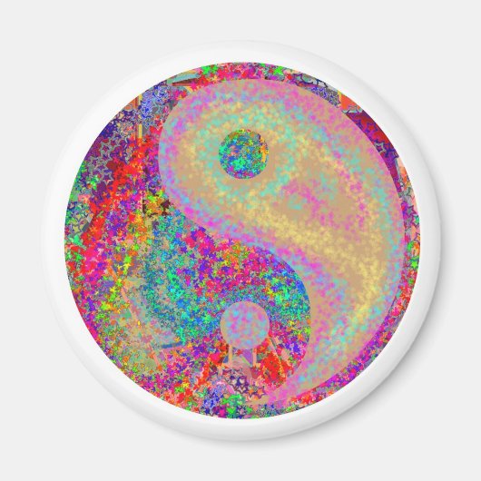 Yin Yang - YinYang von Naveen Joshi Magnet (Vorne)