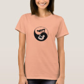 Yin-Yang Yoga T-Shirt (Vorderseite)