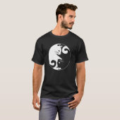 Yin Yang Yoga Zen Cute Cats for Cat 1 T-Shirt (Vorne ganz)