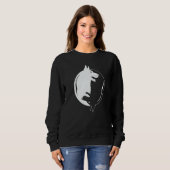 Yin Yang Yoga Zen Cute dogs for Dog 1 Sweatshirt (Vorne ganz)