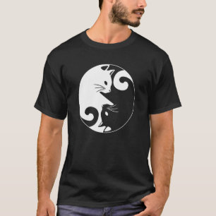 Yin Yang Yoga Zen Süße Katzen für Katze 1 T-Shirt