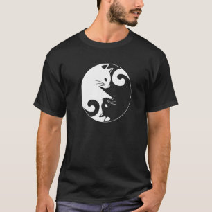 Yin Yang Yoga Zen Süße Katzen für Katze 3 T-Shirt