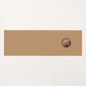 Yin Yang Yogamatte (Vorderseite (Horizontal))