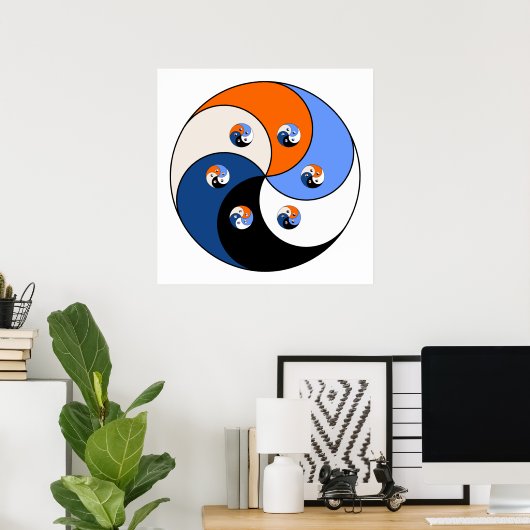 Yin Yang Yong 6 Poster (Heimbüro)
