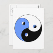 Yin Yang Yong Postkarte (Vorne/Hinten)