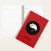 Yin Yang Zen Katze Planer (Anzeige)