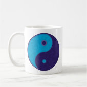 Yin Yang Zen Meditation Tao Kaffeetasse (Links)