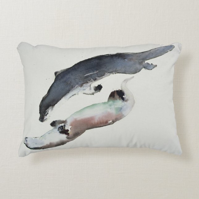 Yin Yang Zierkissen (Vorderseite)