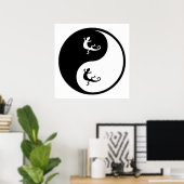 Yin Yang Zoology Poster (Heimbüro)