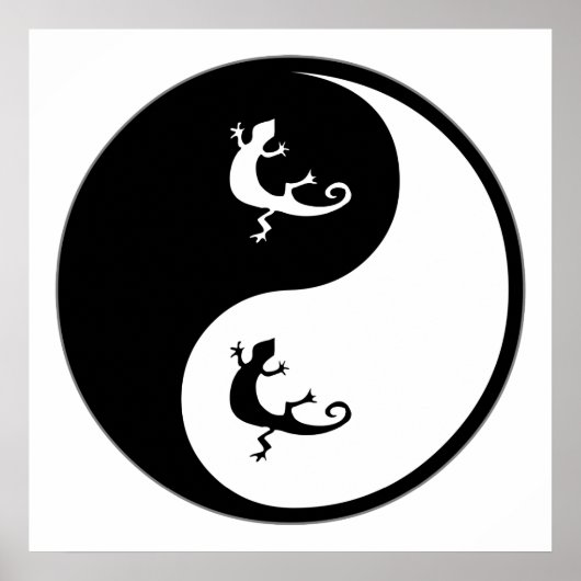 Yin Yang Zoology Poster (Vorne)