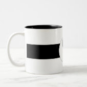 Yin Yang Zweifarbige Tasse (Links)