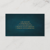 Yin Yang - Zweigstelle Golden Tree Visitenkarte (Rückseite)