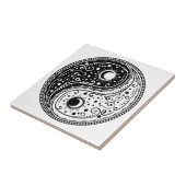 Yin-Yin-Sing-Design Fliese (Seite)