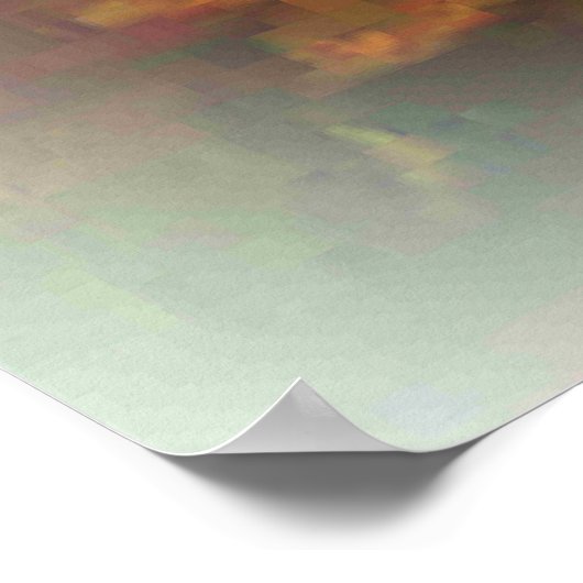 YIndian Feather Poster (Ecke)