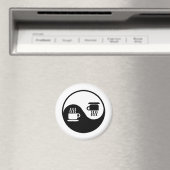 Ying and Yang of Coffee Magnet (In Situ (Geschirrspüler))