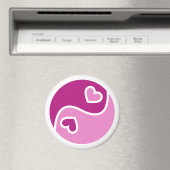 Ying und Yang der Liebe Magnet (In Situ (Geschirrspüler))