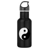Ying und Yang Edelstahlflasche (Vorderseite)