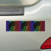 Ying Yang Autoaufkleber (Auf Auto)