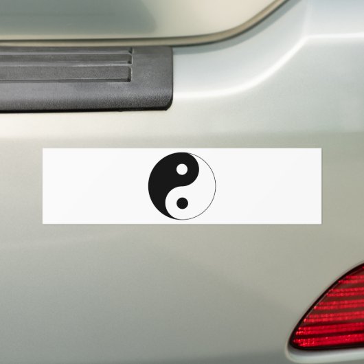Ying Yang Autoaufkleber (Auf Auto)