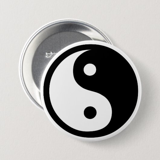 Ying Yang Button (Vorne & Hinten)