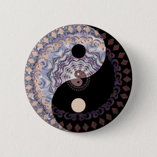 Ying Yang Button (Vorderseite)