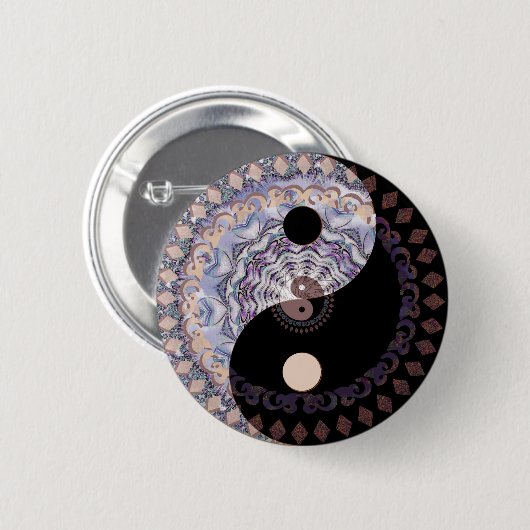 Ying Yang Button (Vorne & Hinten)