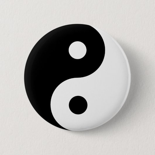 Ying Yang Button (Vorderseite)