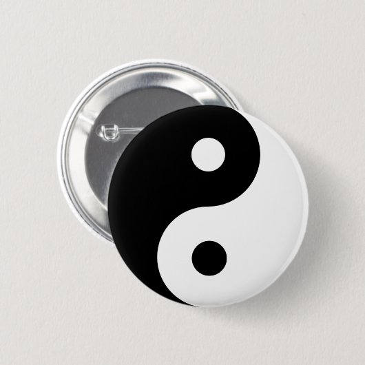 Ying Yang Button (Vorne & Hinten)