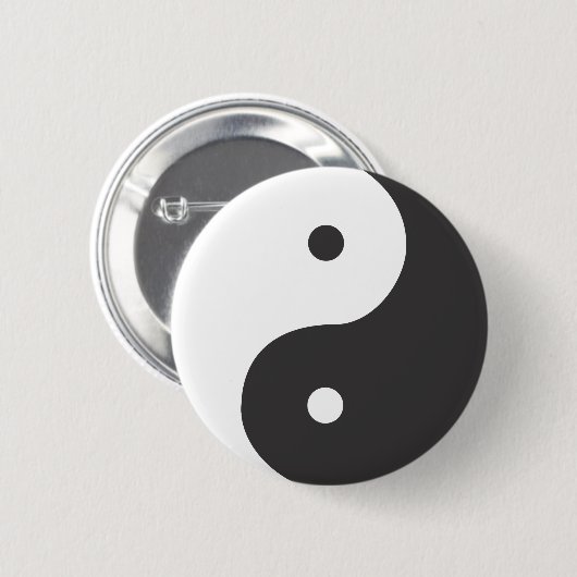 Ying Yang Button (Vorne & Hinten)