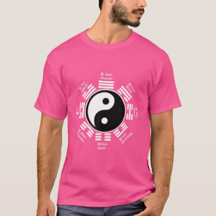 Ying Yang Chinese Tai Chi Yin Geschenk Feng Shui B T-Shirt